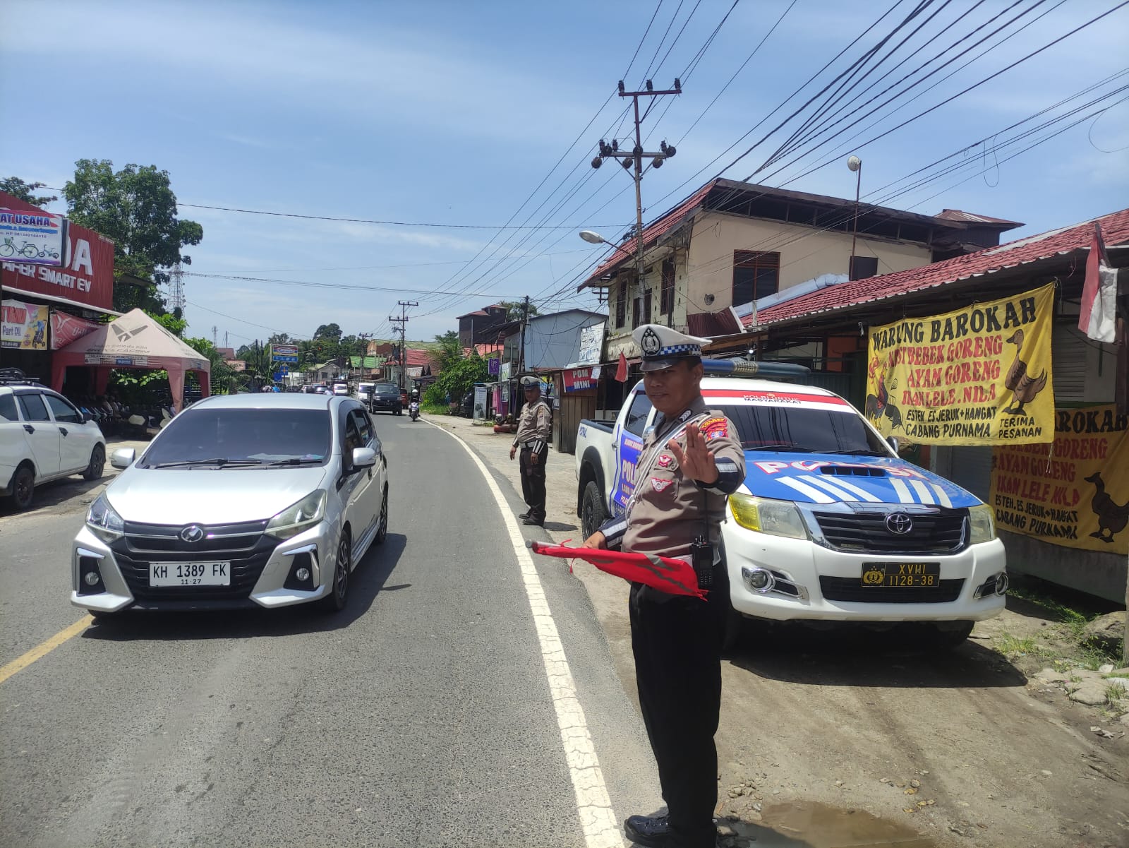 Antisipasi Laka Lantas, Satlantas Polres Katingan laksanakan patroli ke titik-titik lokasi rawan laka lantas.