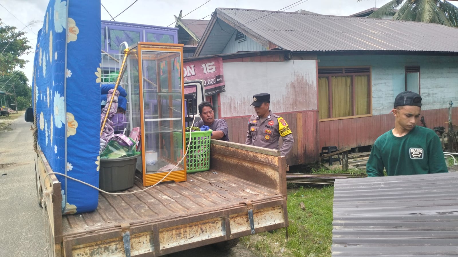 Polsek Katingan Tengah Sambang Kamtibmas