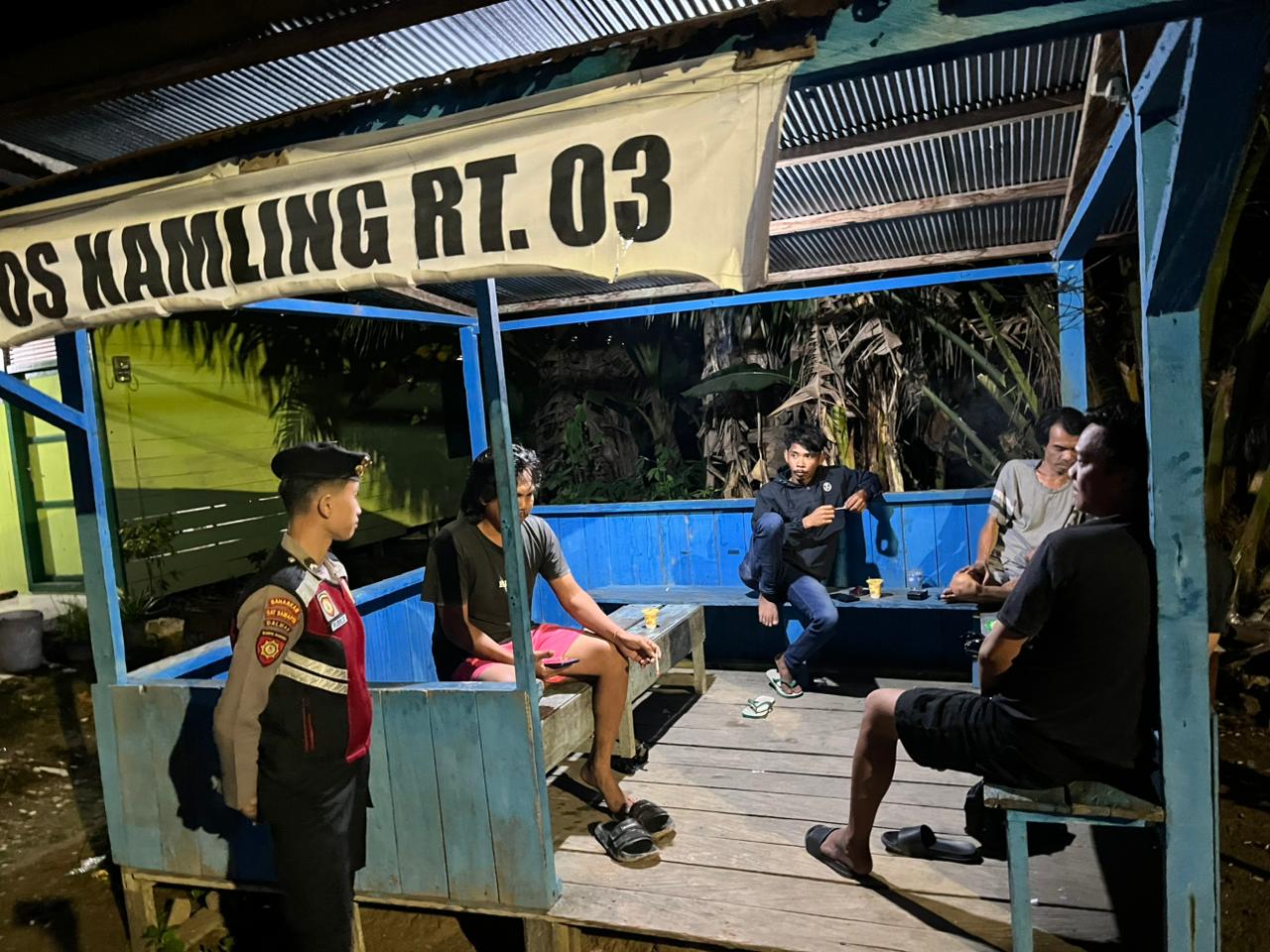 Sat Samapta Polres Lamandau Laksanakan Patroli Rutin Ciptakan Situasi Aman dan Kondusif