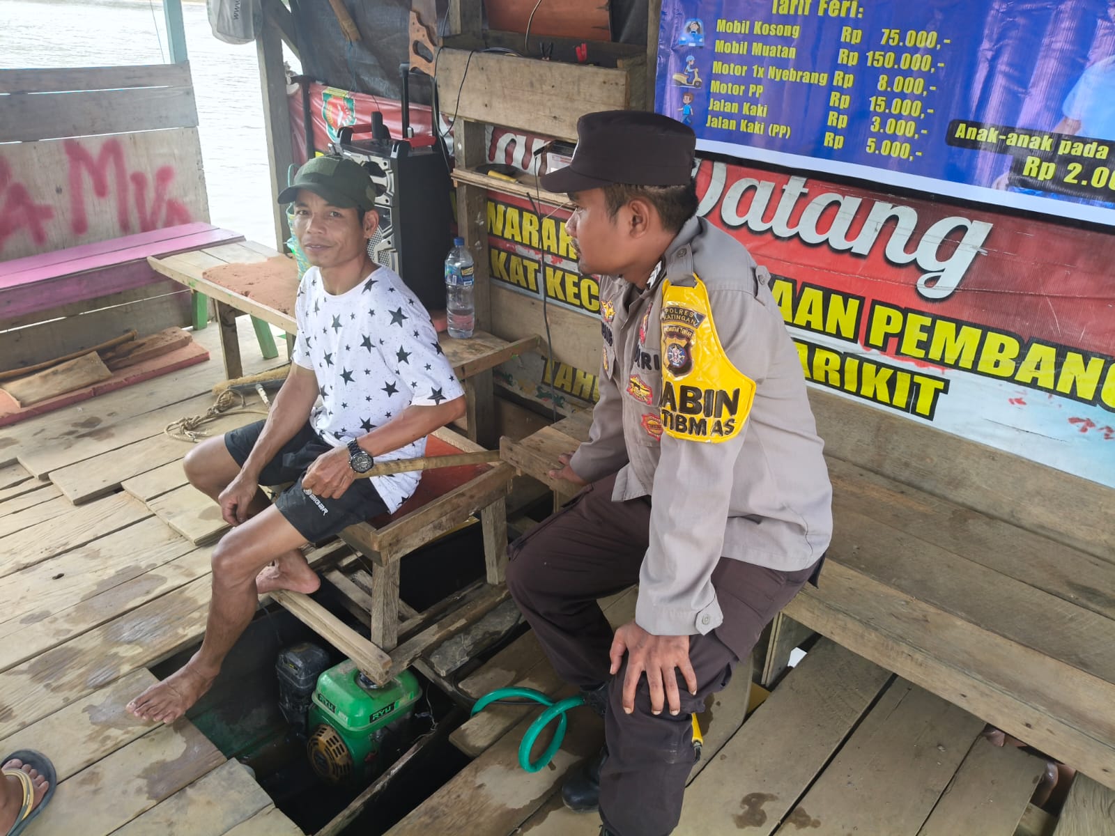 Patroli Siang Polsek Marikit: Hadir Melayani, Melindungi dan Mengayomi Masyarakat.