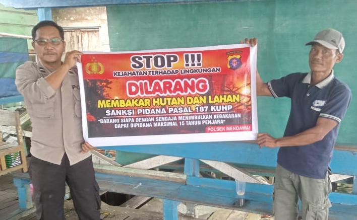 Polsek Marikit Gerakkan Komunitas, Perkuat Peran Aktif Warga sebagai Garda Terdepan Cegah Karhutla
