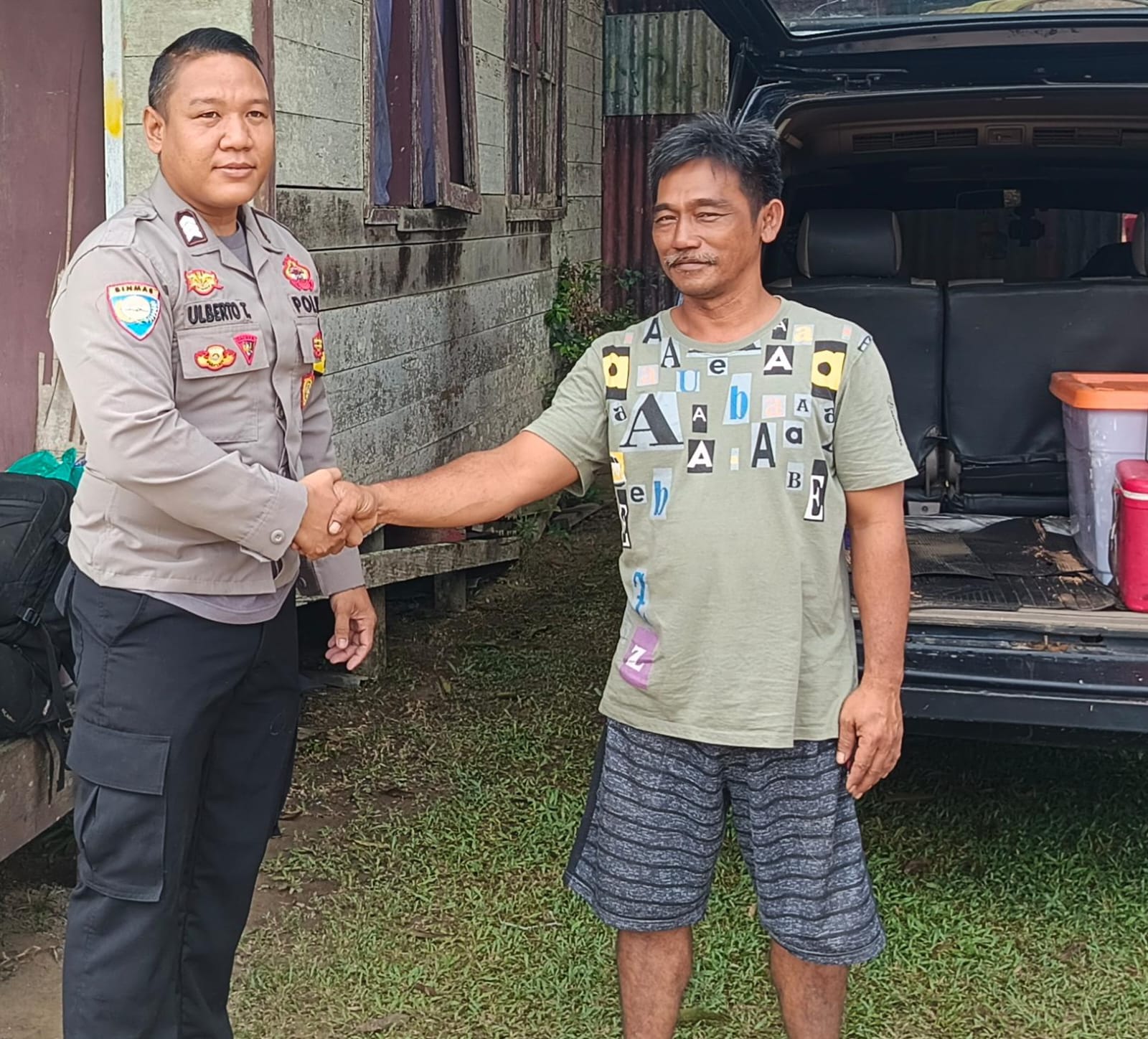 ‎BHABINKAMTIBMAS POLSEK KATINGAN HULU SAMBANGI WARGA.