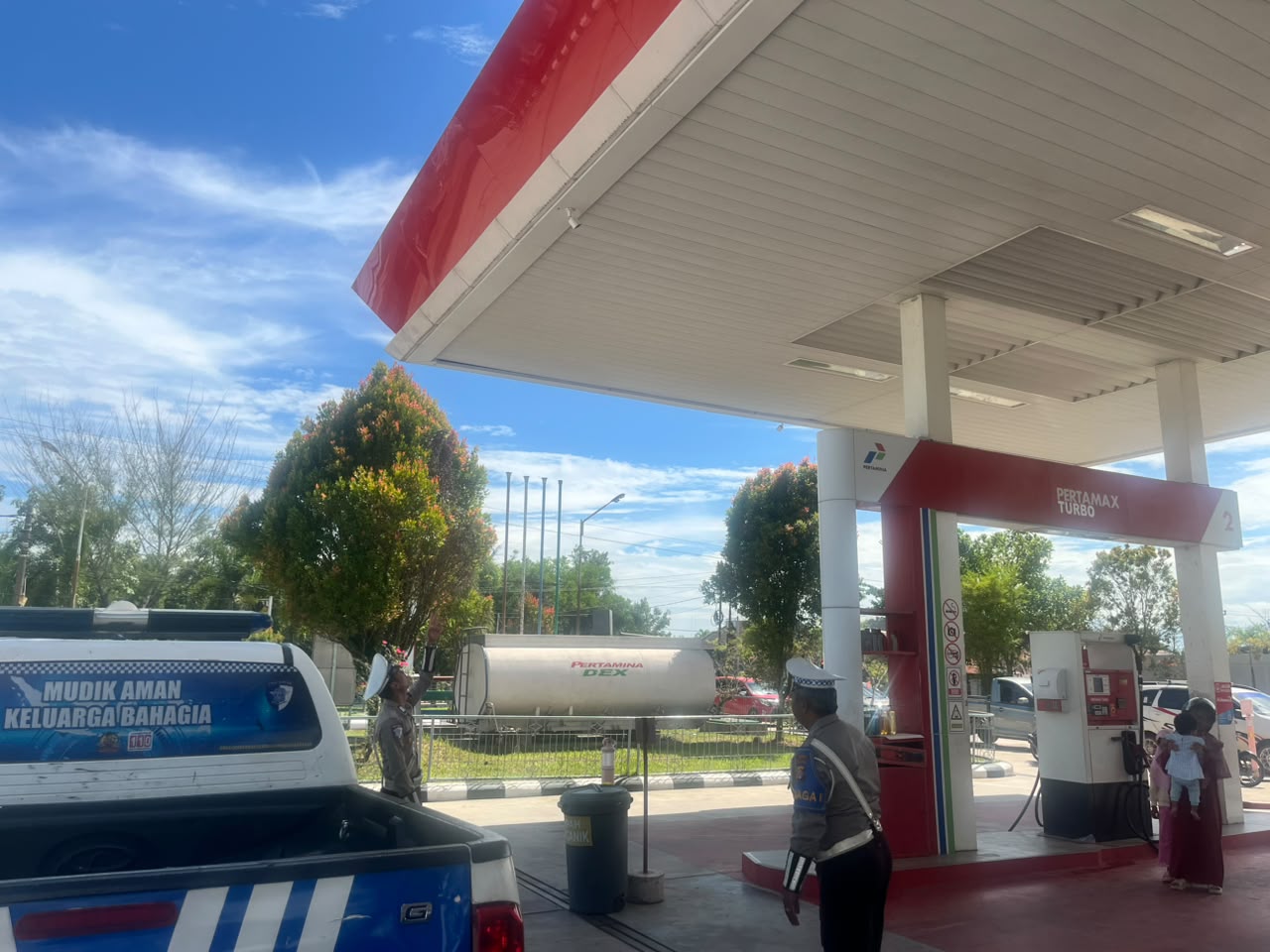 Satlantas Polres Katingan cek dan kontrol rutin Objek Vital Tiap harinya.