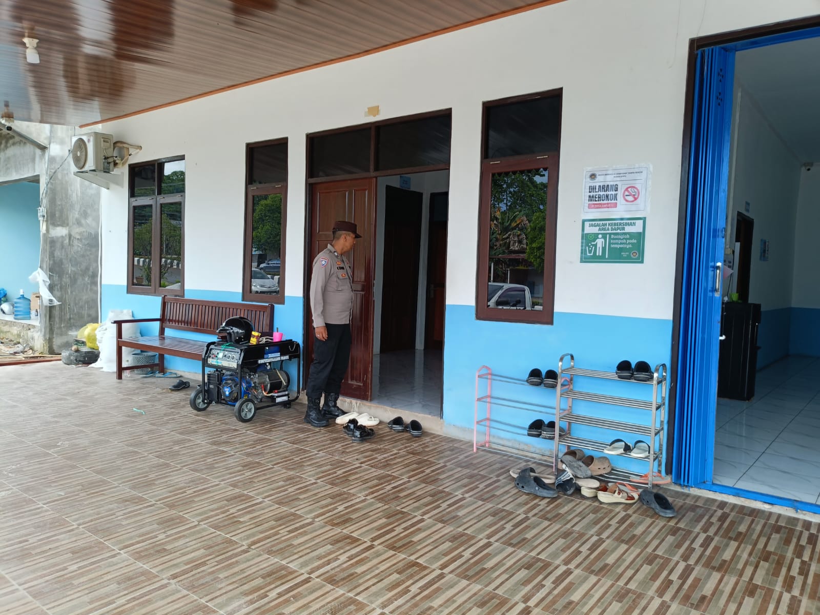 Monitoring SPPG, Polsek Bulik Pastikan Program Berjalan Aman dan Lancar