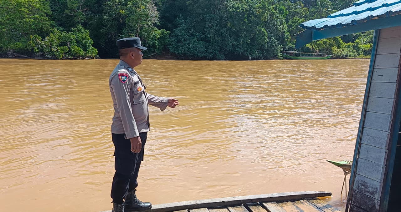 ‎Debit Air terpantau sudah mulai turun, Polsek Katingan Hulu dan Bukit Raya Imbau Warga agar tetap waspada.