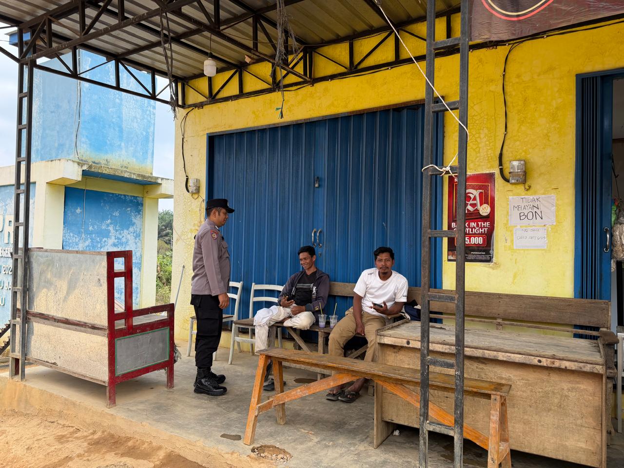Sat Samapta Polres Lamandau Patroli Bank dan ATM, Perkuat Keamanan Fasilitas Perbankan