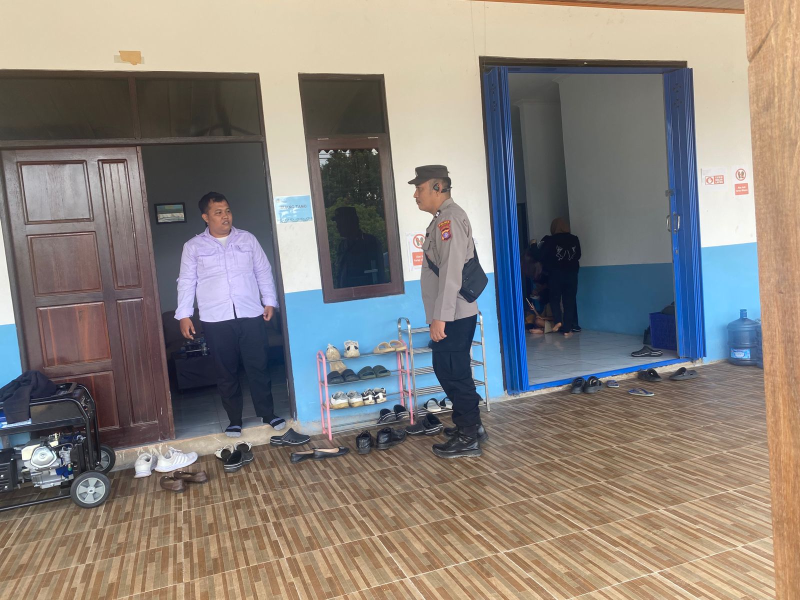 Polsek Bulik Sambangi SPPG, Pantau Keamanan dan Kelancaran Kegiatan