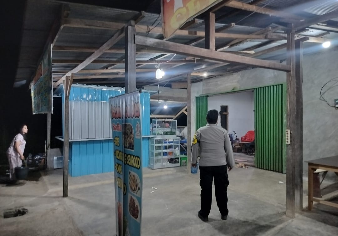 Polsek Delang Monitoring Wilayah Hukum, Pastikan Situasi Kamtibmas Tetap Kondusif