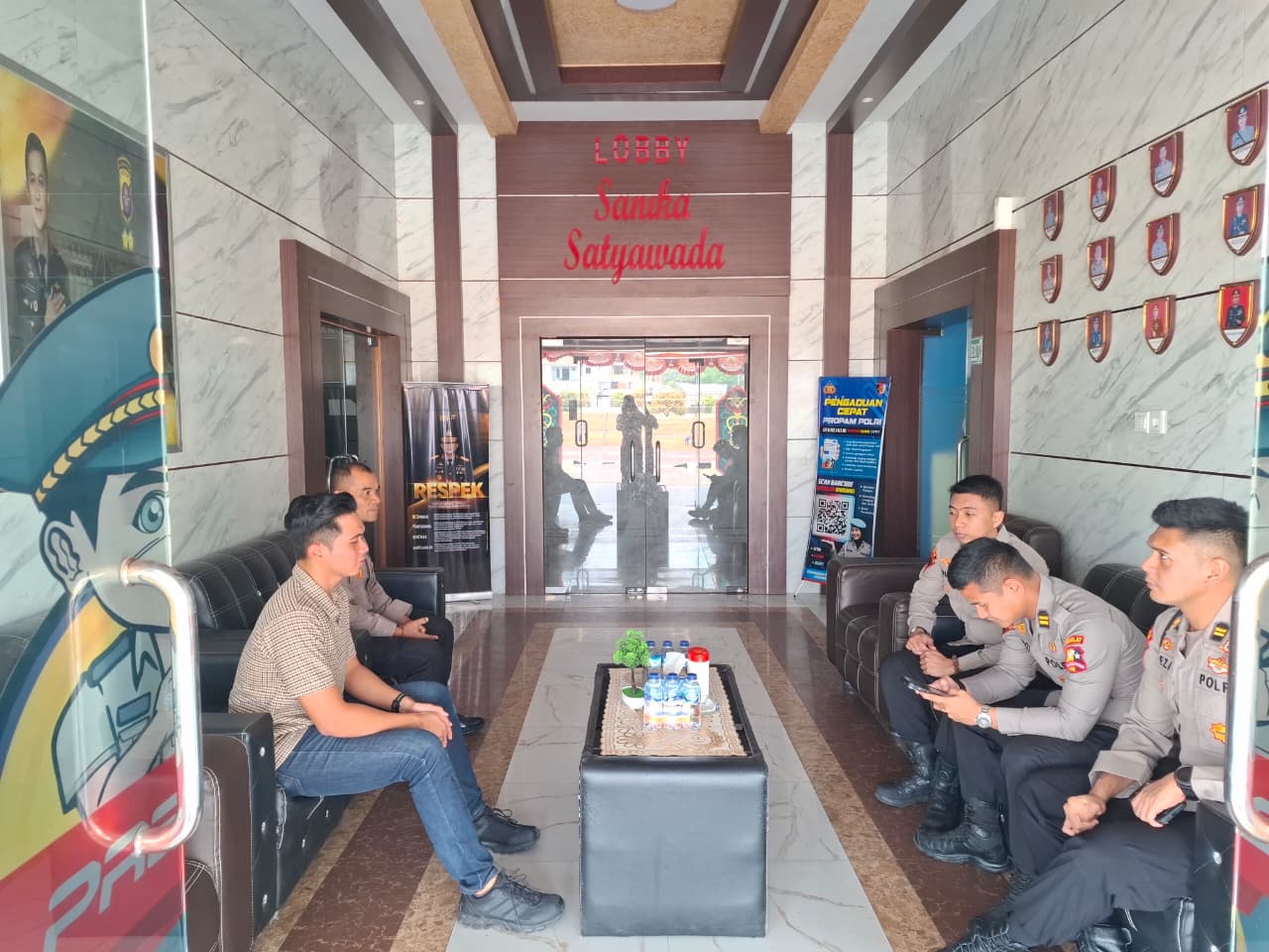 Cegah Karhutla, Kapolres Katingan Bekali Mahasiswa STIK dengan Edukasi Humanis