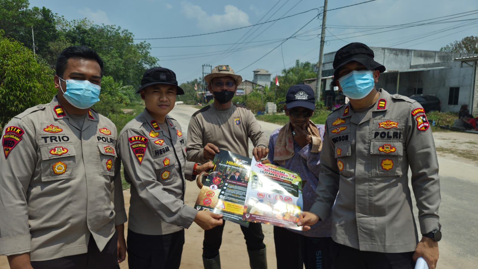 Satgas Edukasi Karhutla turun ke lapangan, sosialisasi di wilayah rawan di Kotim
