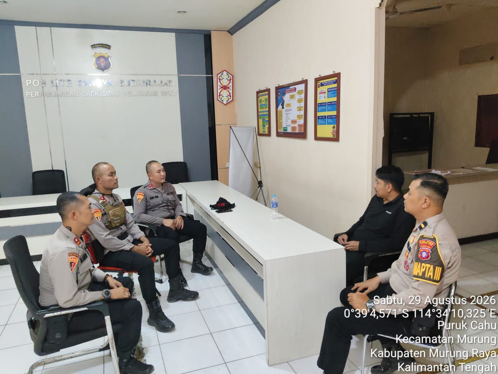 Tim Satgas Edukasi Pencegahan Karhutla terima arahan teknis dari kasatreskrim