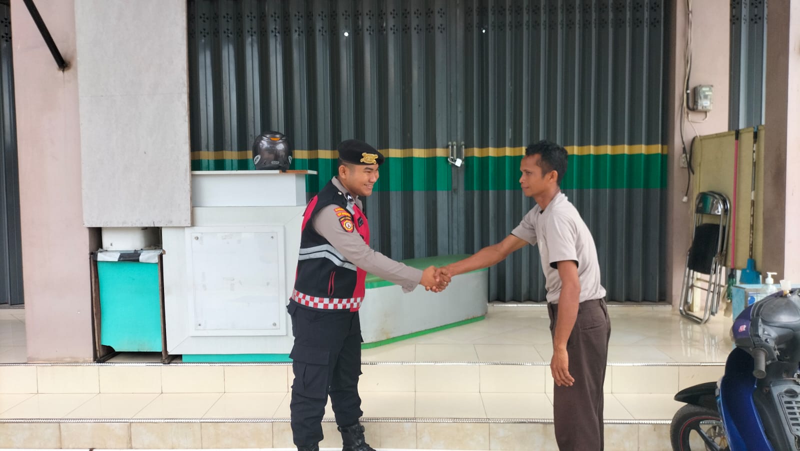 Sat Samapta Polres Lamandau Patroli Dialogis di Pegadaian, Perkuat Kamtibmas