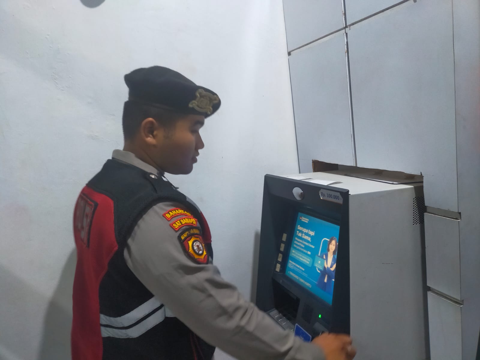 Sat Samapta Polres Lamandau Patroli Monitoring Objek Vital, Antisipasi Gangguan Kamtibmas