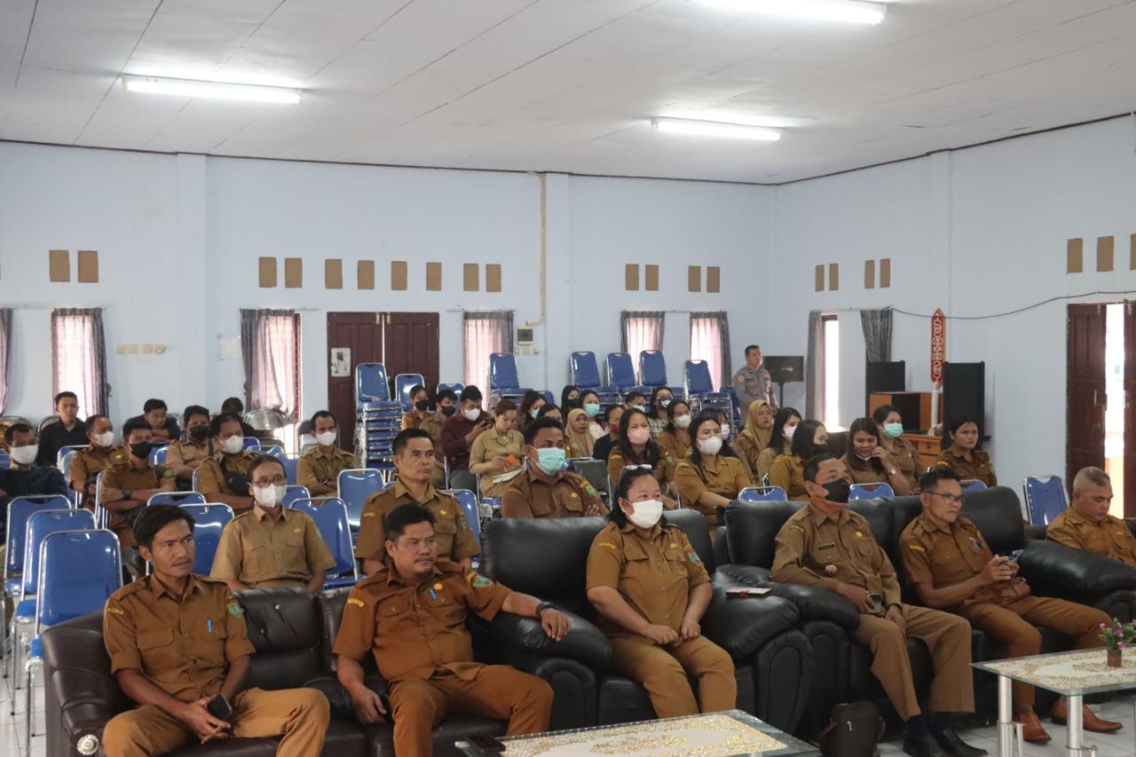 Mahasiswa STIK Lemdiklat Polri Ajak Dewan Guru Bersinergi Cegah dan Atasi Bahaya Karhutla di Lingkungan Sekolah