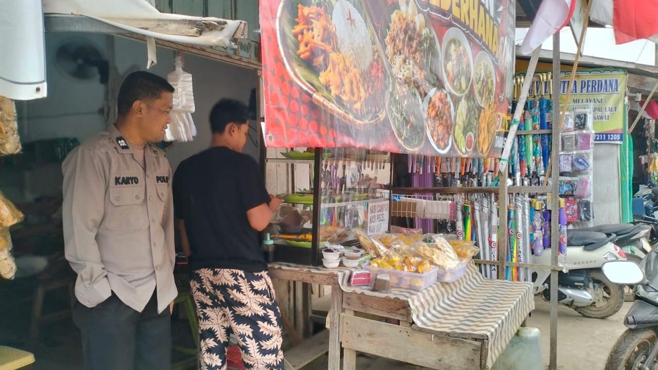 Perkuat Kamtibmas, Polsek Katingan Tengah Sambangi Warga