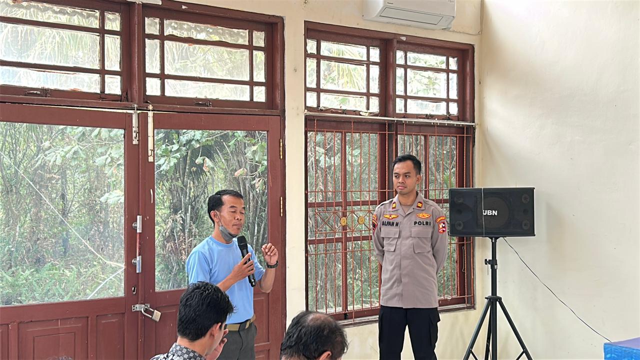Bukan Sekadar Sosialisasi, Mahasiswa STIK Lemdiklat Polri Ajak Masyarakat Paku Jadi Garda Terdepan Cegah Karhutla*