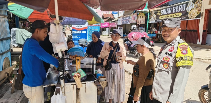 Polsek Katingan Tengah Sambang Kamtibmas