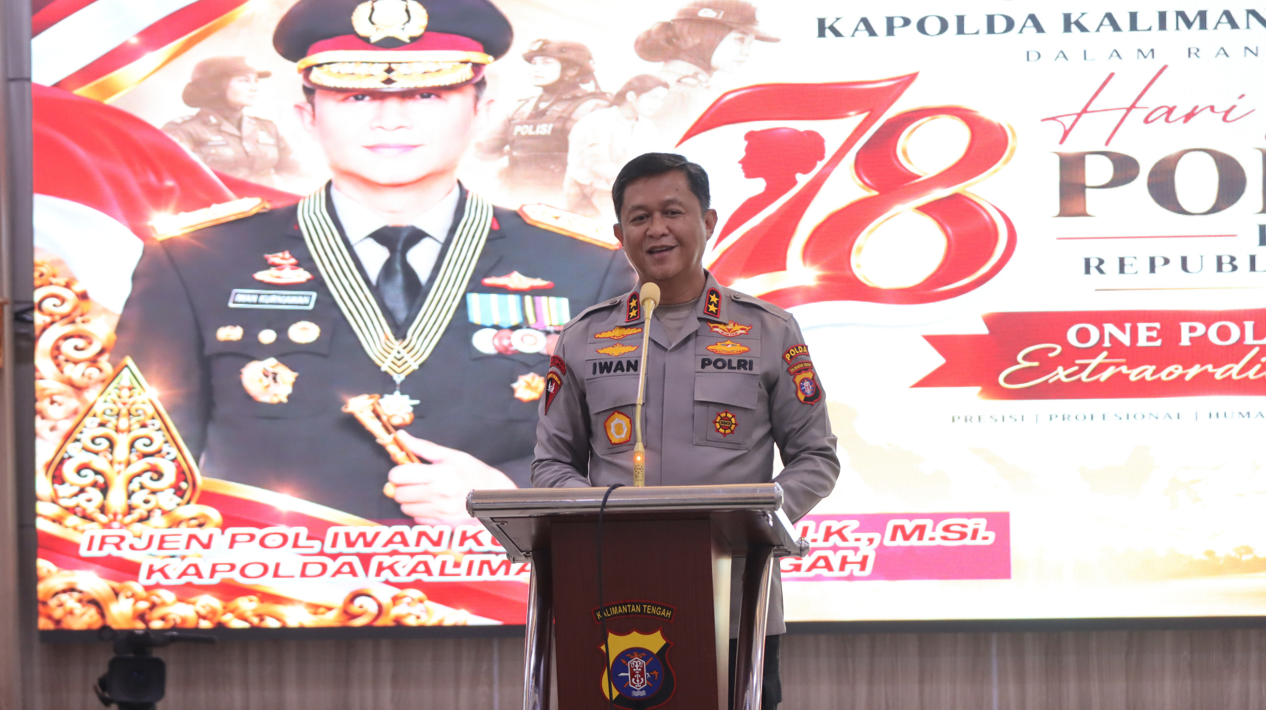 Syukuran HUT ke-78 Polwan RI di Polda Kalteng, Kapolda: Jadilah Polwan yang Tegas, Profesional, Penuh Empati dan Humanis