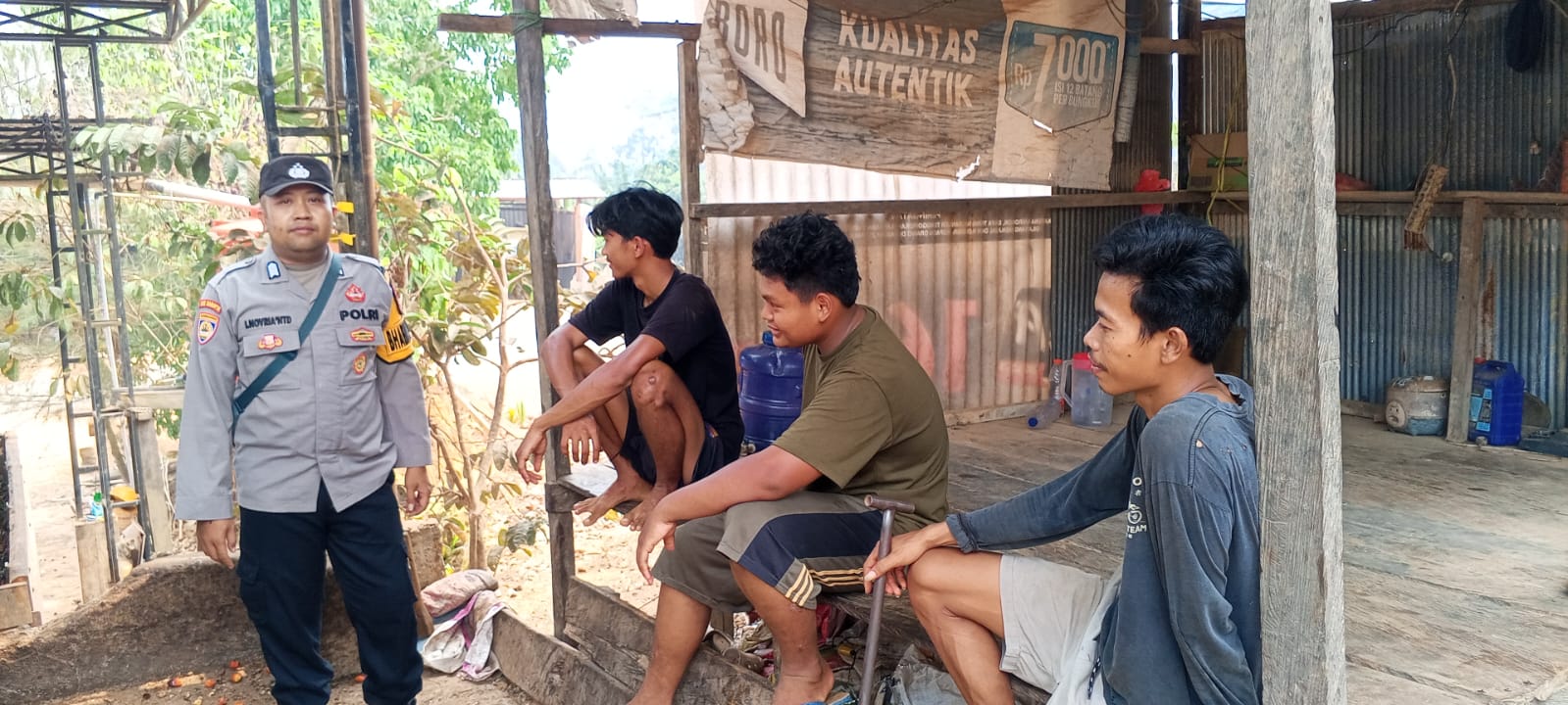 Polsek Lamandau Sambang Masyarakat, Perkuat Kemitraan dan Kamtibmas