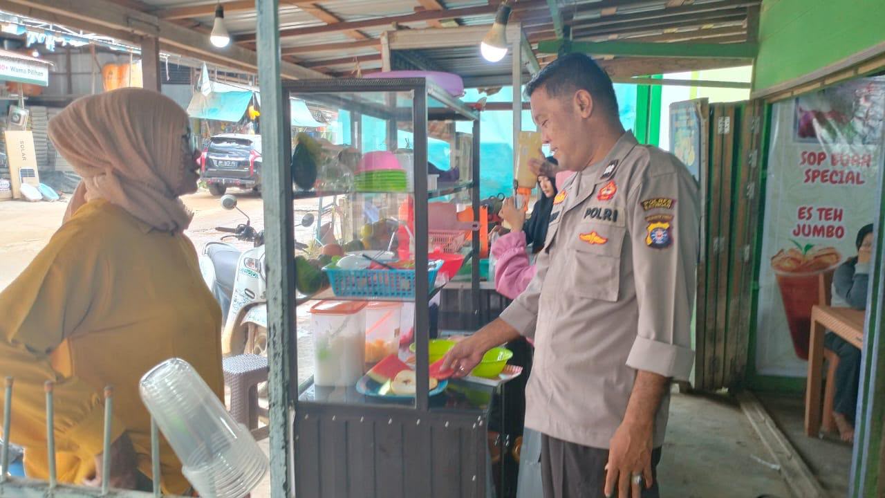 Polsek Katingan Tengah Sambang Kamtibmas