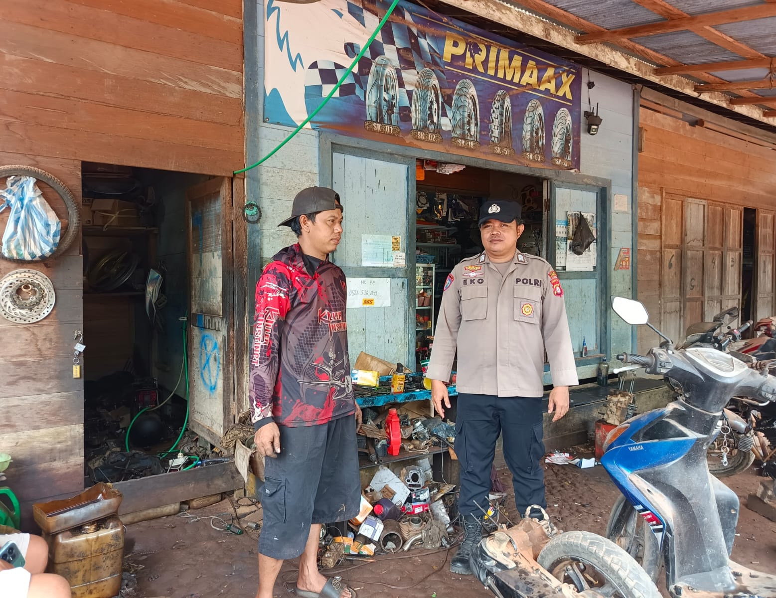 CIPTAKAN RASA AMAN, POLSEK MARIKIT GELAR PATROLI KAMTIBMAS