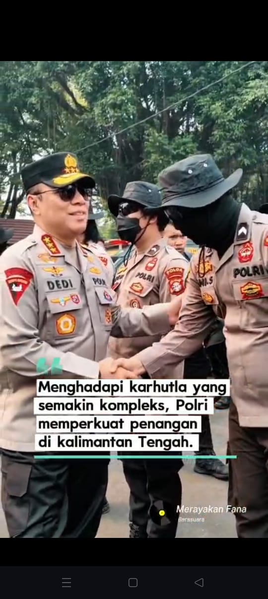 🔥 Hadapi Karhutla Gambut, Polri Perkuat Teknologi dan Peralatan