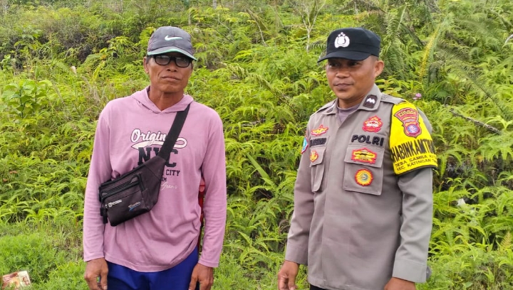 Polsek Katingan Tengah Sambang Kamtibmas